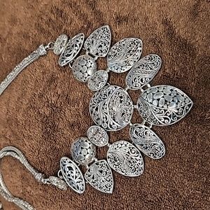 Bali Legacy Sterling silver Tulang Naga Necklace.